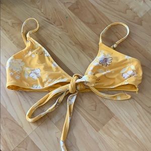 Billabong tie bikini top